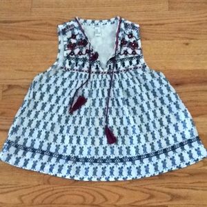 Forever 21 Embroidered Top